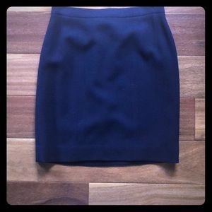 Chanel short black skirt